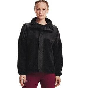 Under Armour Women's Mission Boucle Full Zip Jacket XL Swacket NWT MSRP $140
